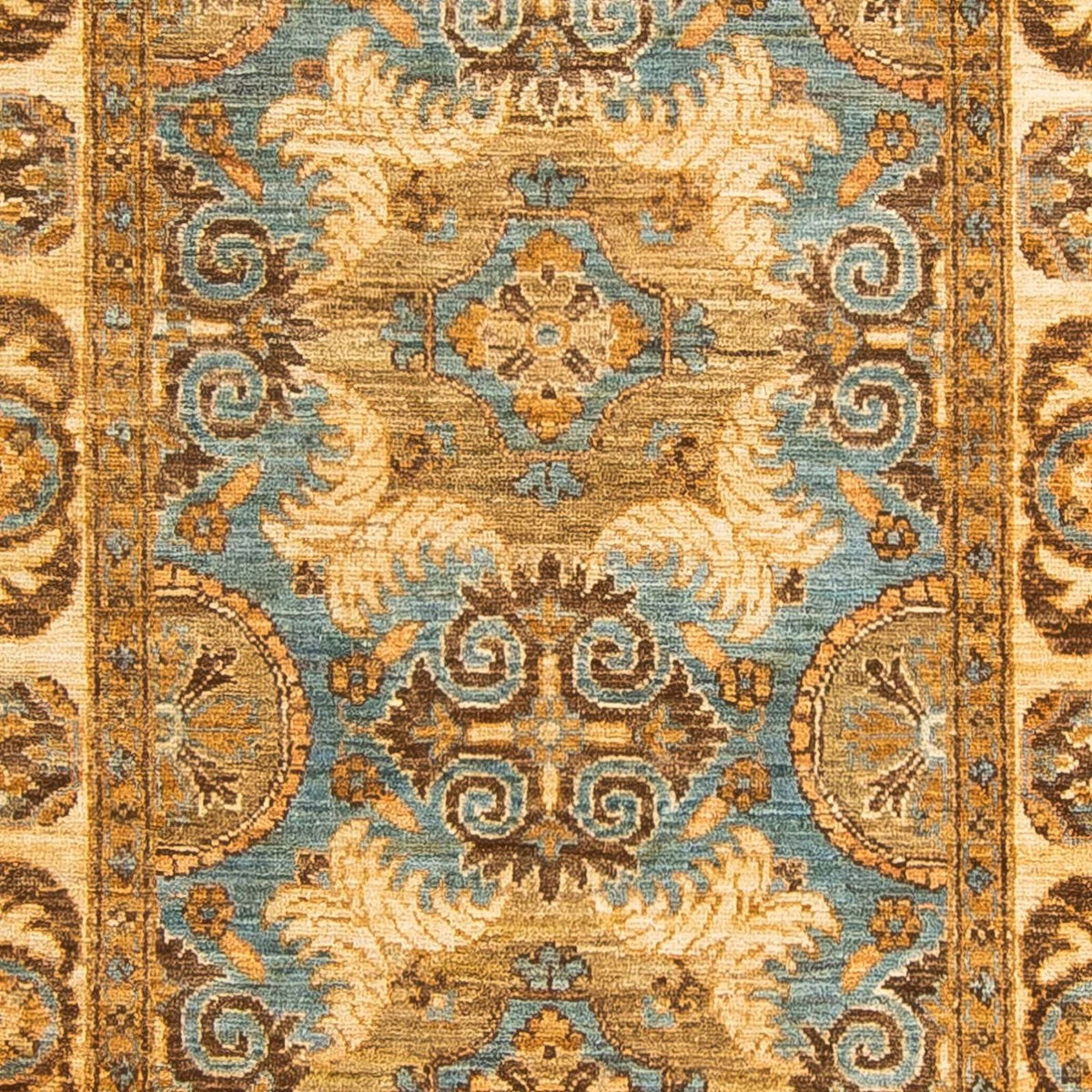 Runner Ziegler Rug - Ariana - 298 x 89 cm - light blue