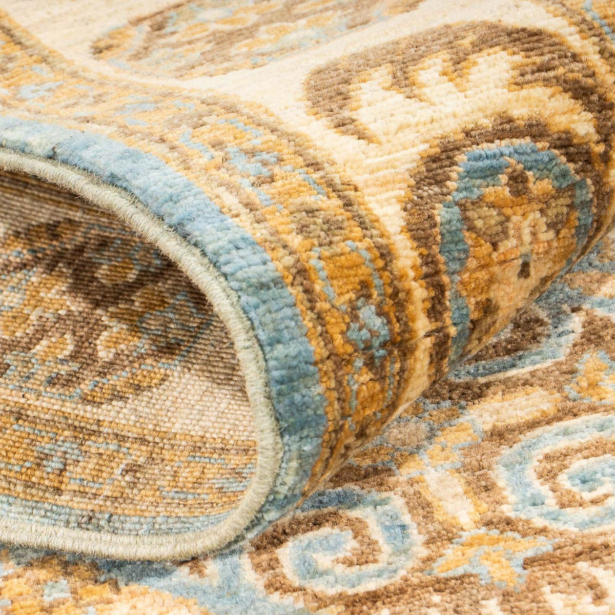 Runner Ziegler Rug - Ariana - 298 x 89 cm - light blue