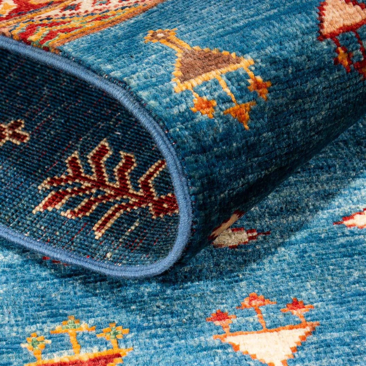 Runner Ziegler Rug - Shal - 210 x 76 cm - dark blue