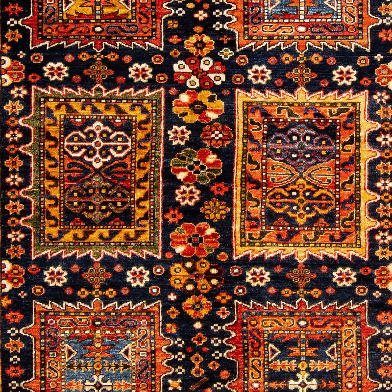 Afghan Rug - 244 x 170 cm - dark blue