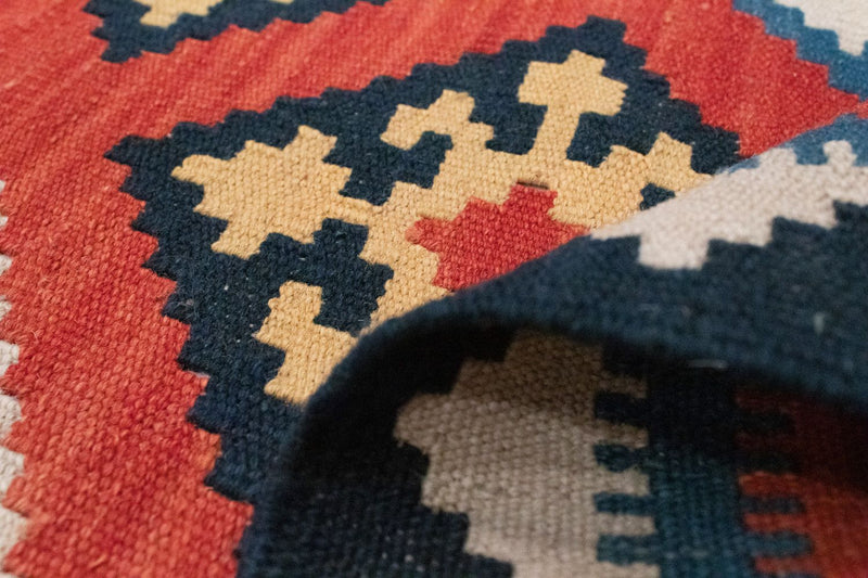 Kelim Rug - Oriental - 188 x 123 cm - orange