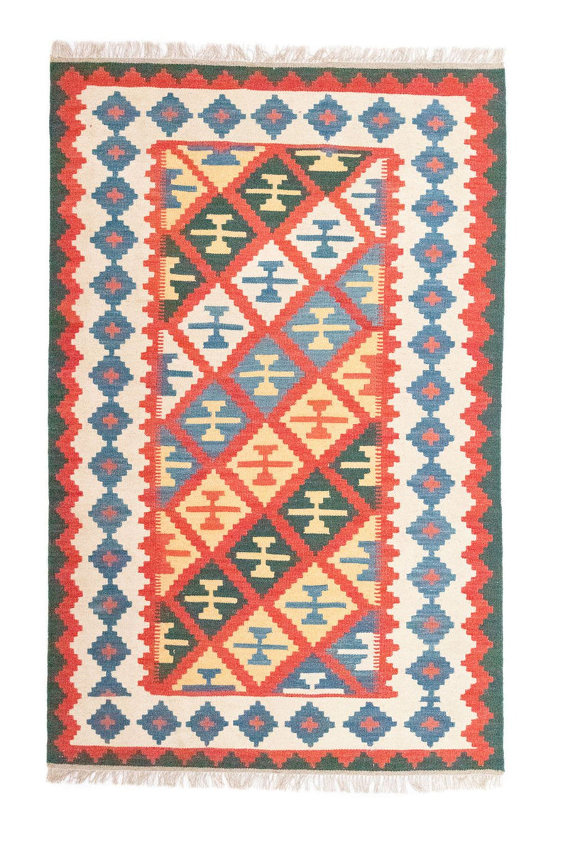 Kelim Rug - Oriental - 190 x 120 cm - orange