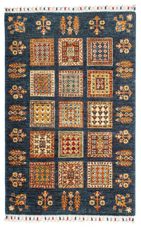Ziegler Rug - Bakhtiari - 123 x 83 cm - dark blue