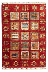 Ziegler Rug - Bakhtiari - 123 x 84 cm - dark red