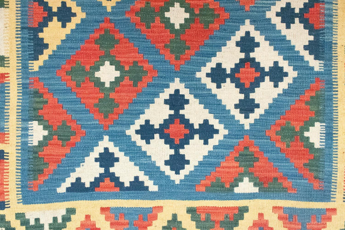 Kelim Rug - Oriental - 168 x 128 cm - blue