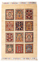 Bakhtiari Rug 90x62cm - Oriental Rug