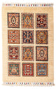 Bakhtiari Rug 90x61cm - Oriental Rug