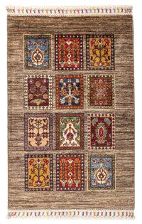 Ziegler Rug - Bakhtiari - 96 x 62 cm - dark brown