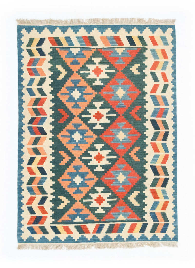 Kelim Rug - Oriental - 177 x 130 cm - blue