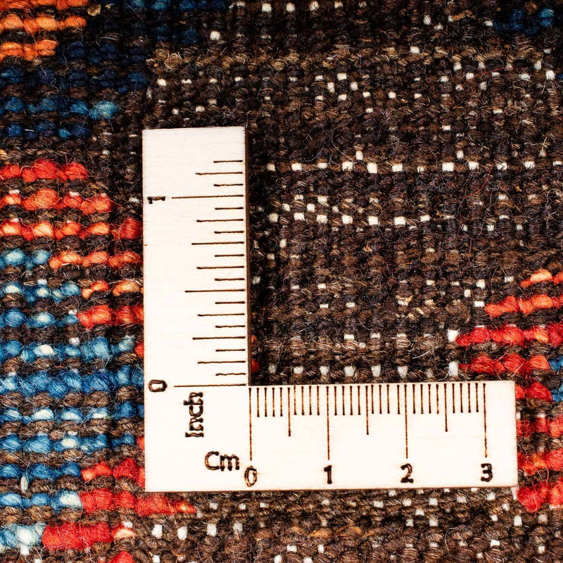 Kelim Rug - Splash - 191 x 128 cm - brown