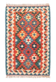 Kelim Teppich - Splash 185 x 119 cm - rot