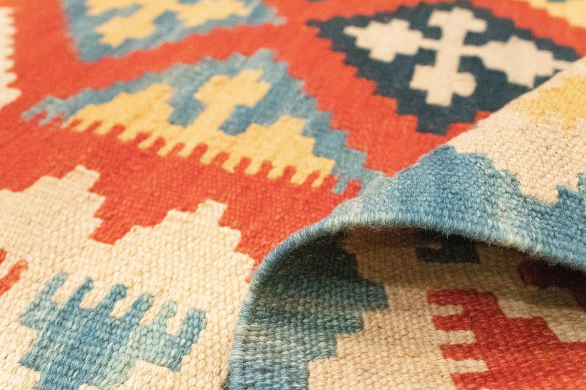 Kelim Rug - Oriental - 184 x 118 cm - orange