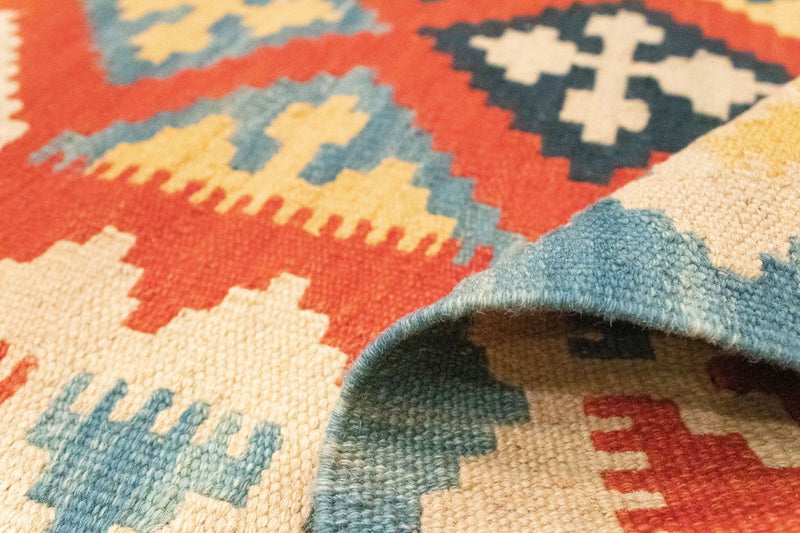 Kelim Rug - Oriental - 184 x 118 cm - orange