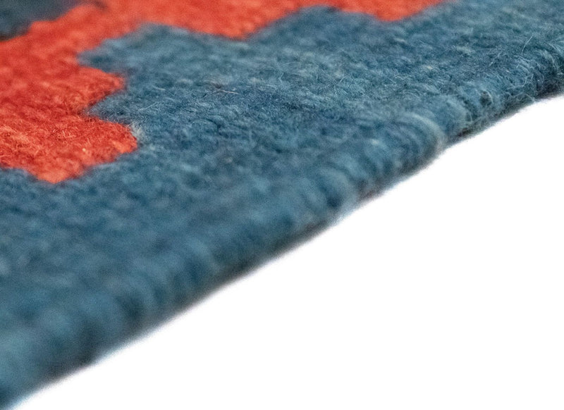 Kelim Rug - Oriental - 144 x 110 cm - blue