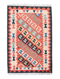 Kelim Rug - Oriental - 149 x 104 cm - orange