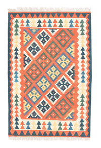 Kelim Rug - Oriental - 154 x 101 cm - orange