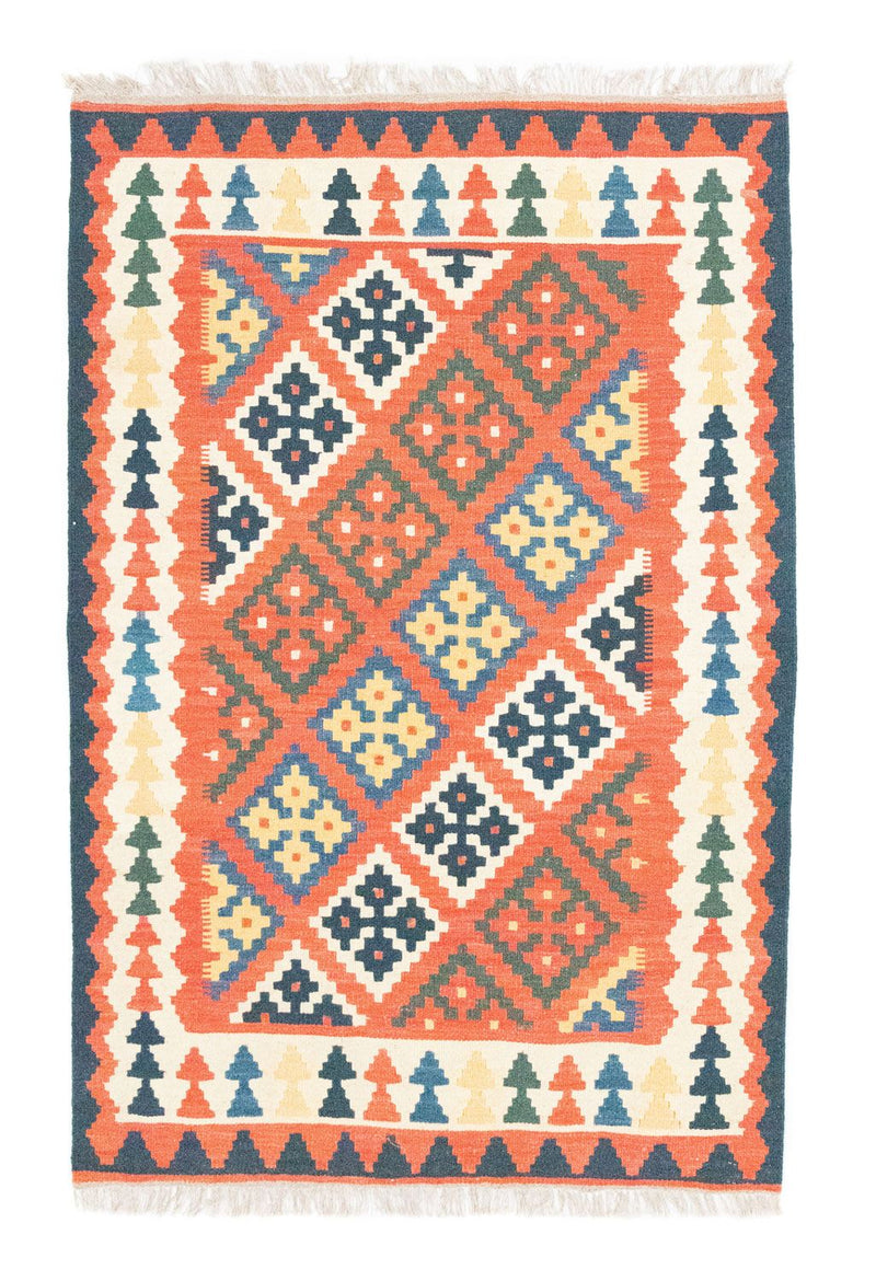 Kelim Rug - Oriental - 154 x 101 cm - orange