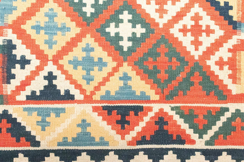 Kelim Rug - Oriental - 144 x 110 cm - orange