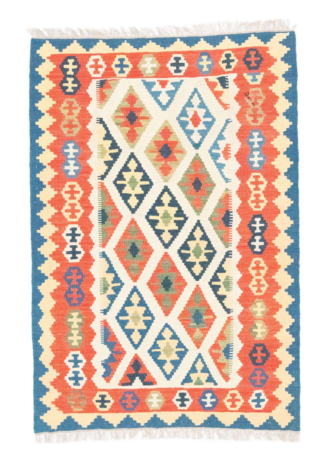 Kelim Rug - Oriental - 150 x 103 cm - beige