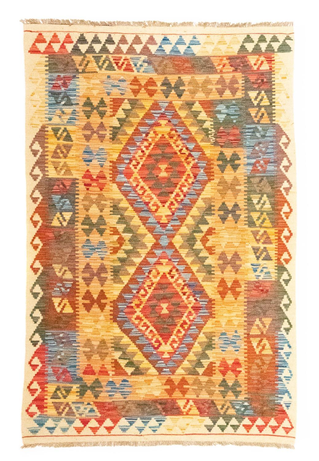 Kelim Rug - Oriental - 154 x 99 cm - multicolored