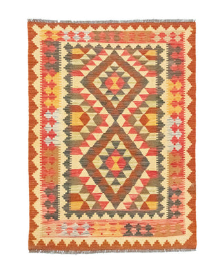 Kelim Rug - Oriental - 146 x 99 cm - orange