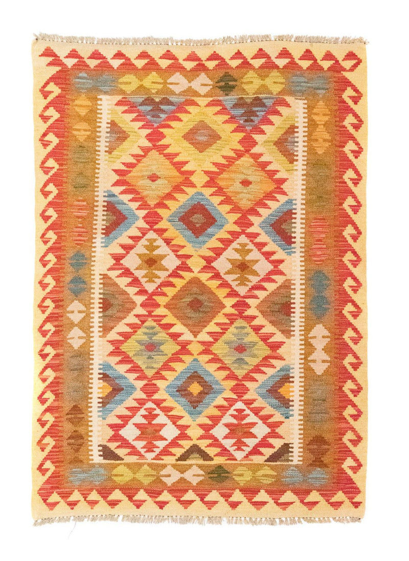Kelim Rug - Oriental - 147 x 105 cm - orange