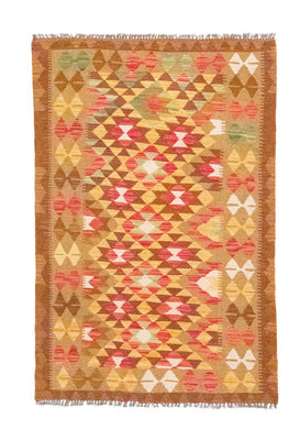 Kelim Rug - Oriental - 152 x 95 cm - orange