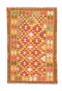 Kelim Rug - Oriental - 152 x 95 cm - orange