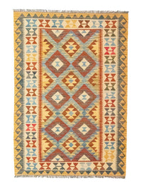 Kelim Rug - Oriental - 156 x 108 cm - beige
