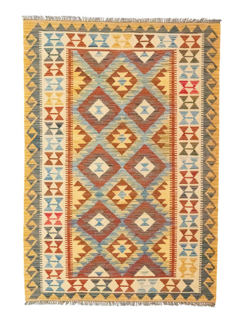 Kelim Rug - Oriental - 156 x 108 cm - beige