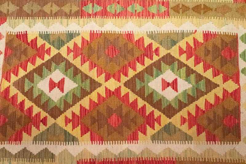 Kelim Rug - Oriental - 148 x 98 cm - orange