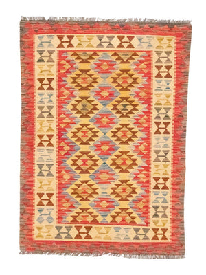 Kelim Rug - Oriental - 145 x 104 cm - red