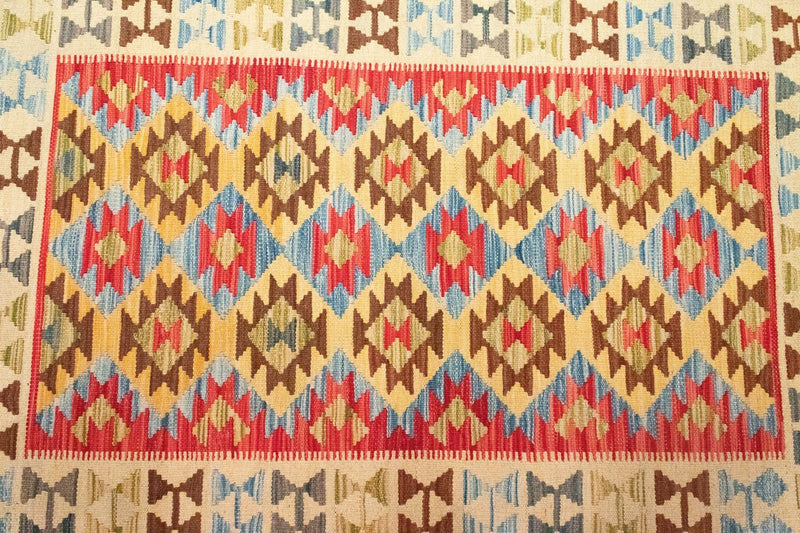 Kelim Rug - Oriental - 145 x 104 cm - red