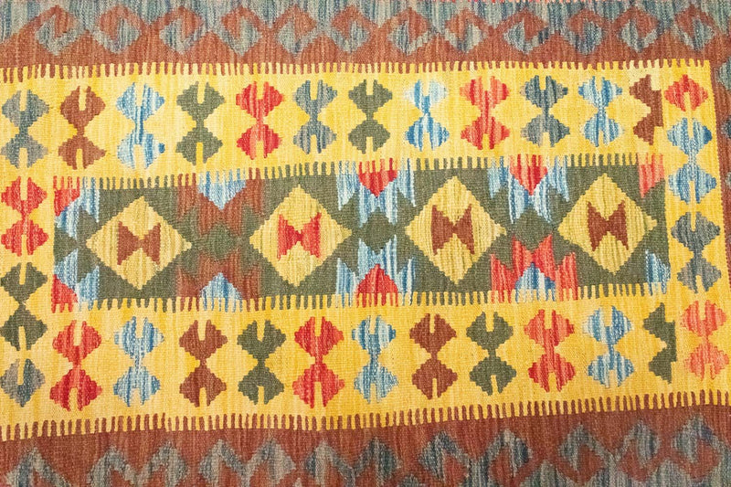 Kelim Rug - Oriental - 149 x 98 cm - yellow