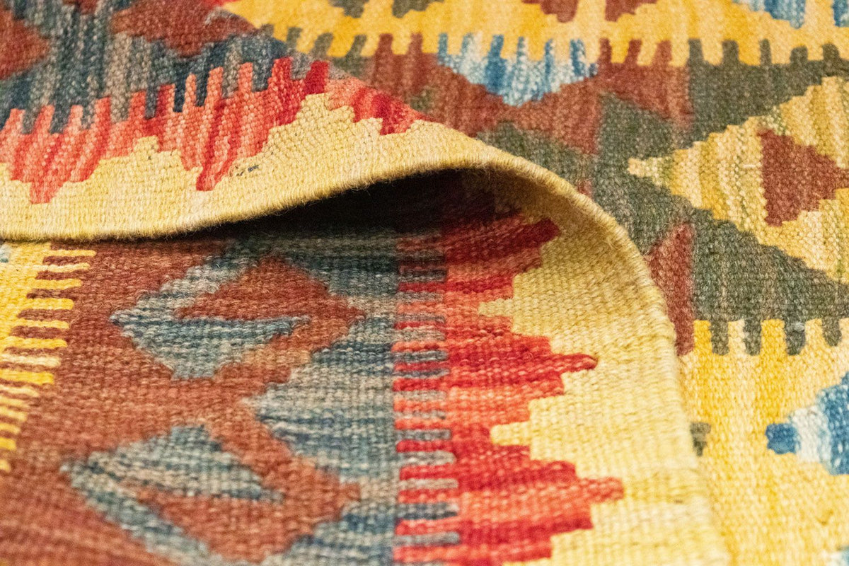 Kelim Rug - Oriental - 149 x 98 cm - yellow