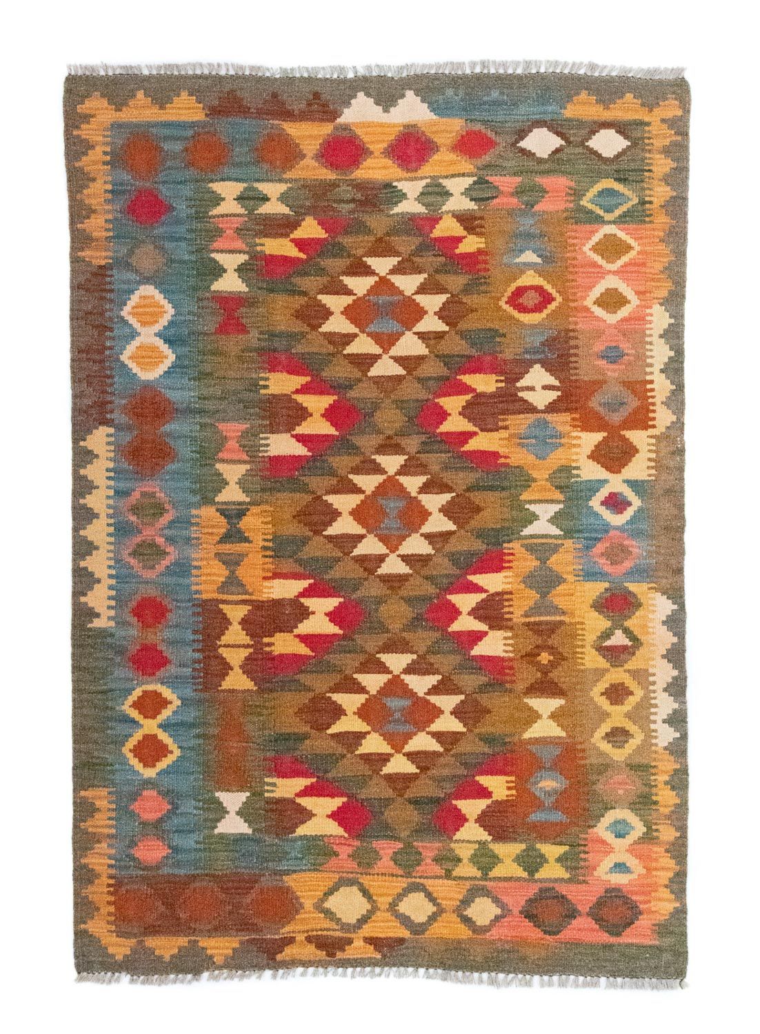 Kelim Rug - Oriental - 152 x 102 cm - multicolored