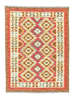 Kelim Rug - Oriental - 141 x 102 cm - orange