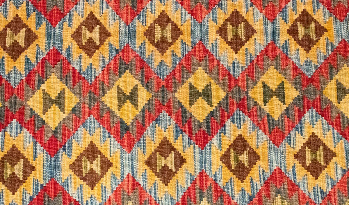 Kelim Rug - Oriental - 145 x 103 cm - orange