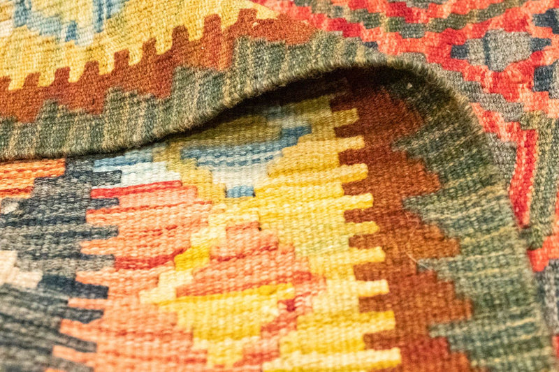 Runner Kelim Rug - Oriental - 197 x 100 cm - orange