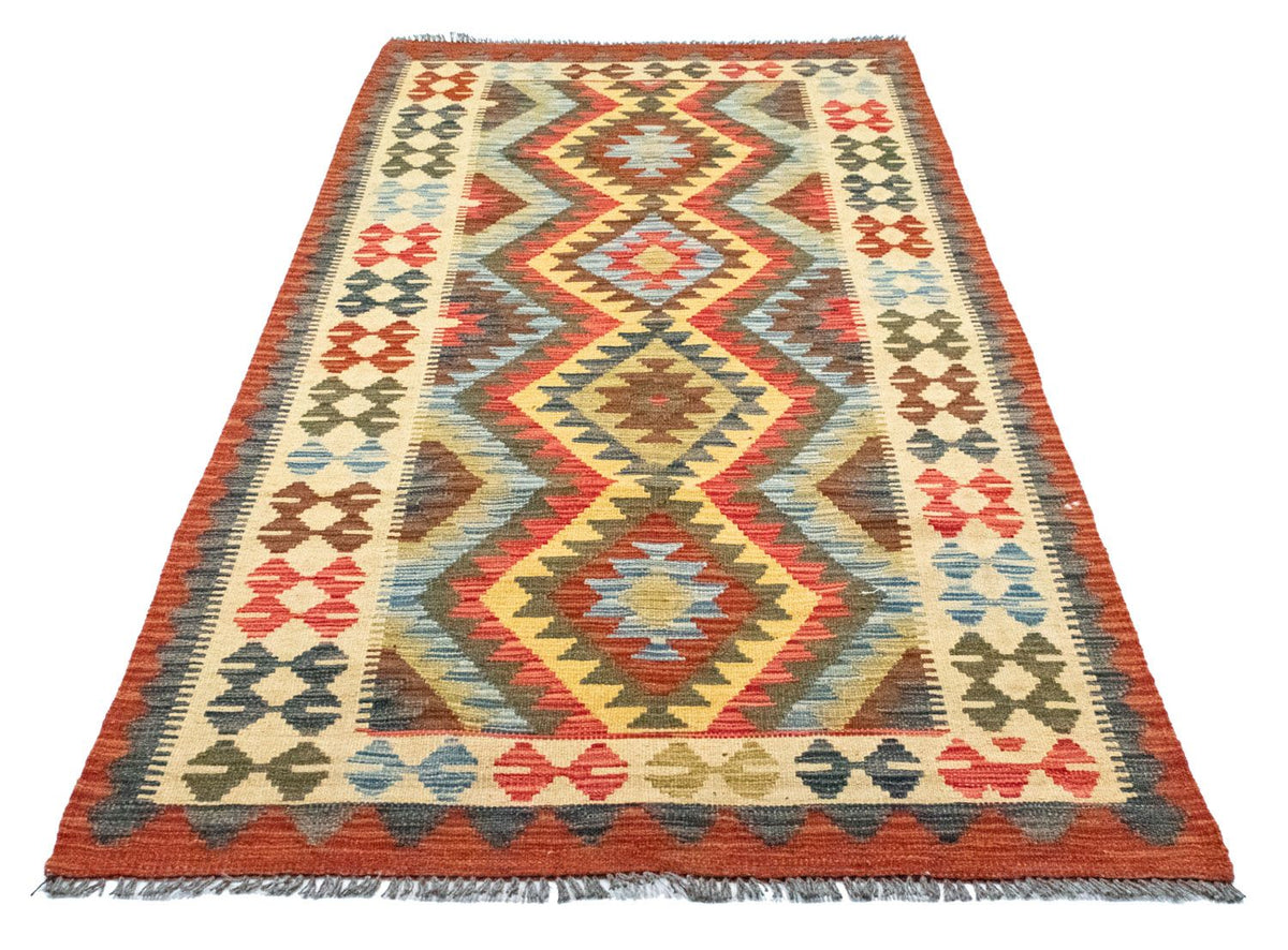 Runner Kelim Rug - Oriental - 209 x 95 cm - beige