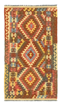 Runner Kelim Rug - Oriental - 192 x 104 cm - orange