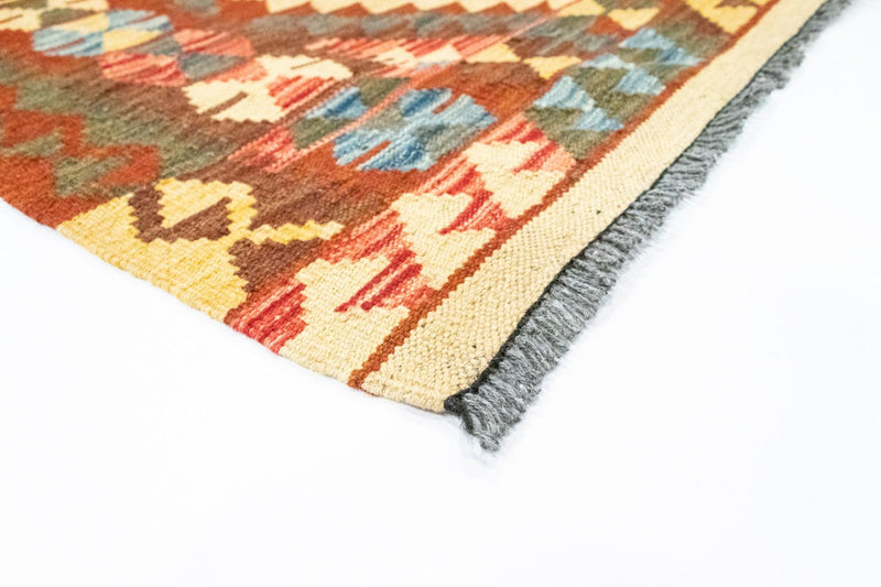 Runner Kelim Rug - Oriental - 192 x 104 cm - orange