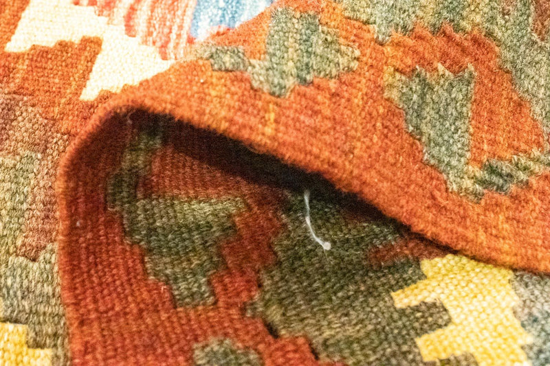 Runner Kelim Rug - Oriental - 192 x 104 cm - orange