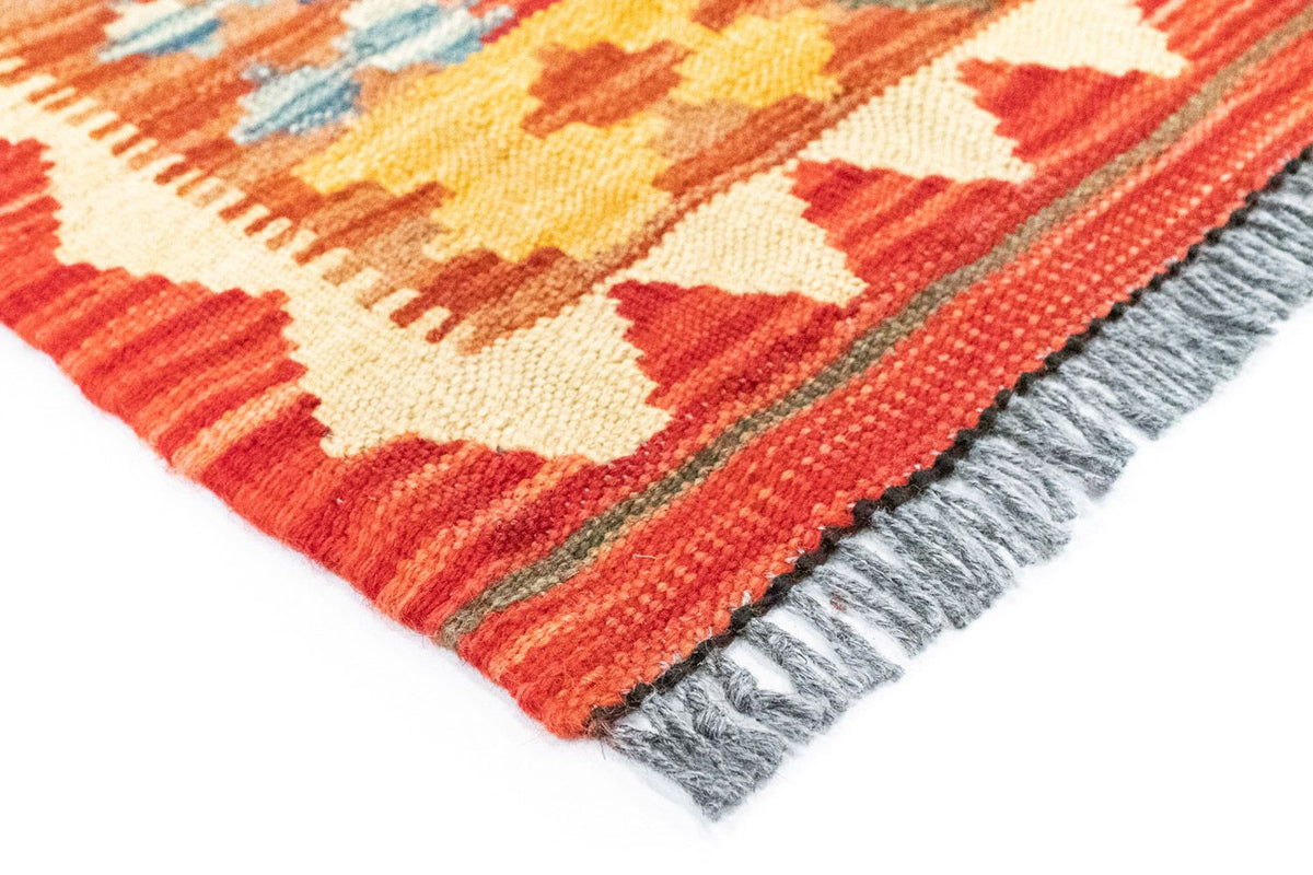 Runner Kelim Rug - Oriental - 190 x 99 cm - red