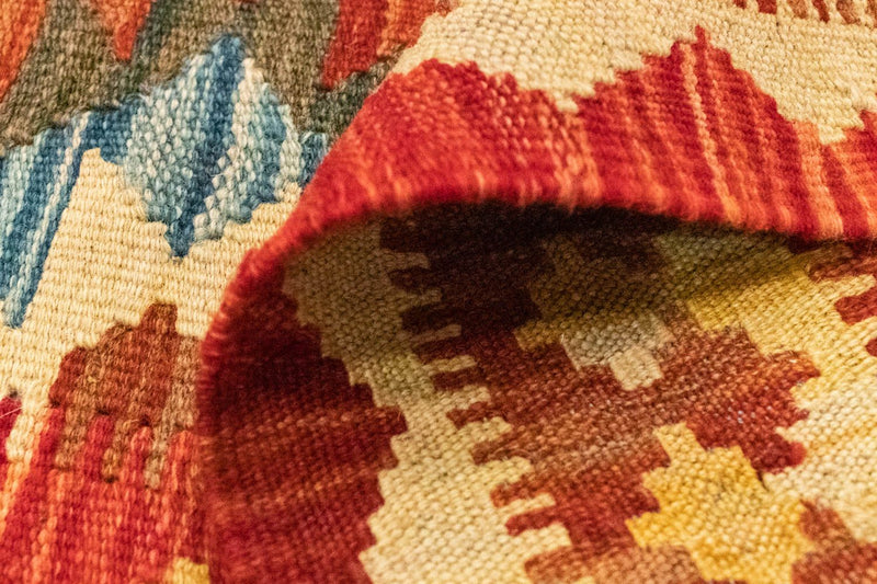 Runner Kelim Rug - Oriental - 190 x 99 cm - red