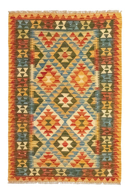 Kelim Rug - Oriental - 130 x 83 cm - orange