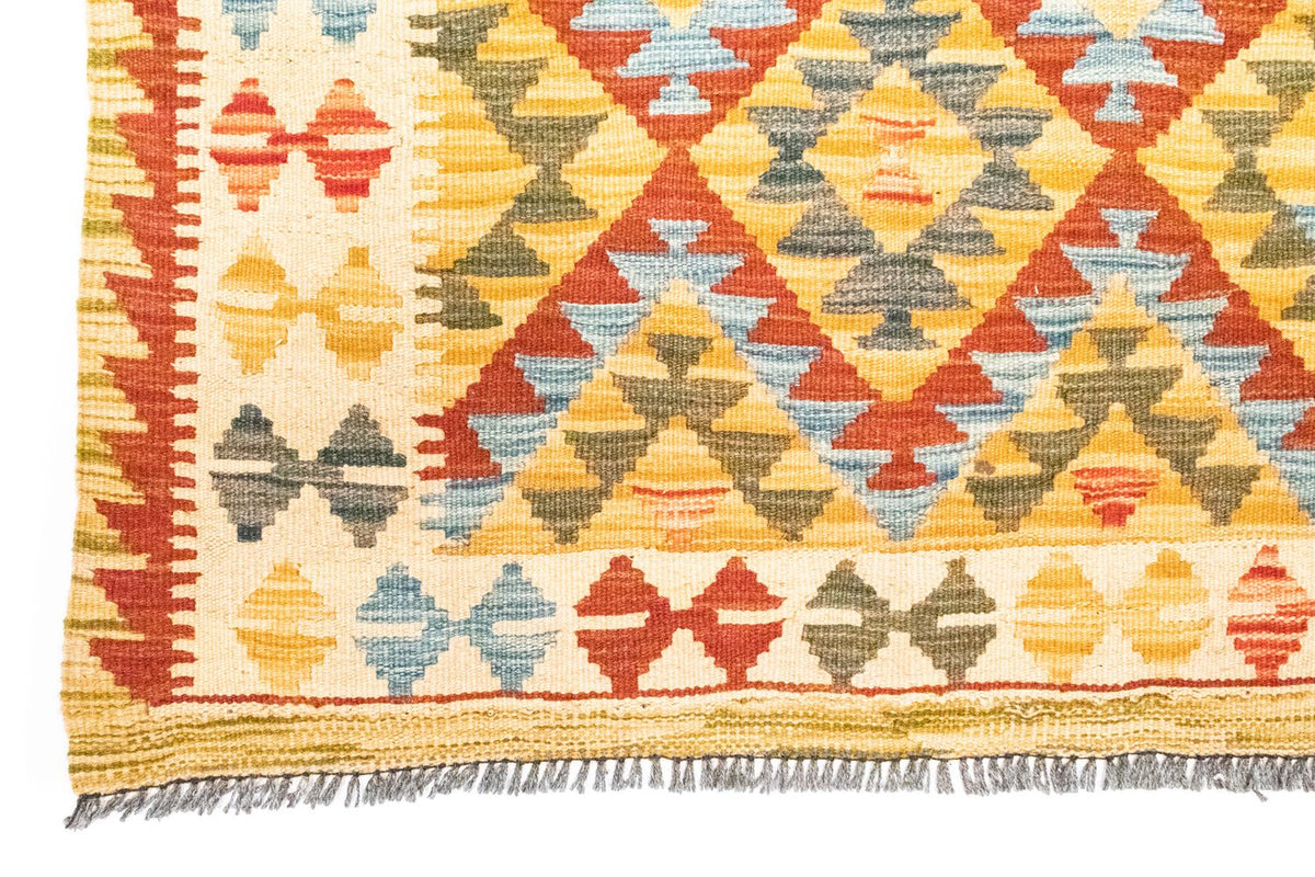 Kelim Rug - Oriental - 126 x 80 cm - orange