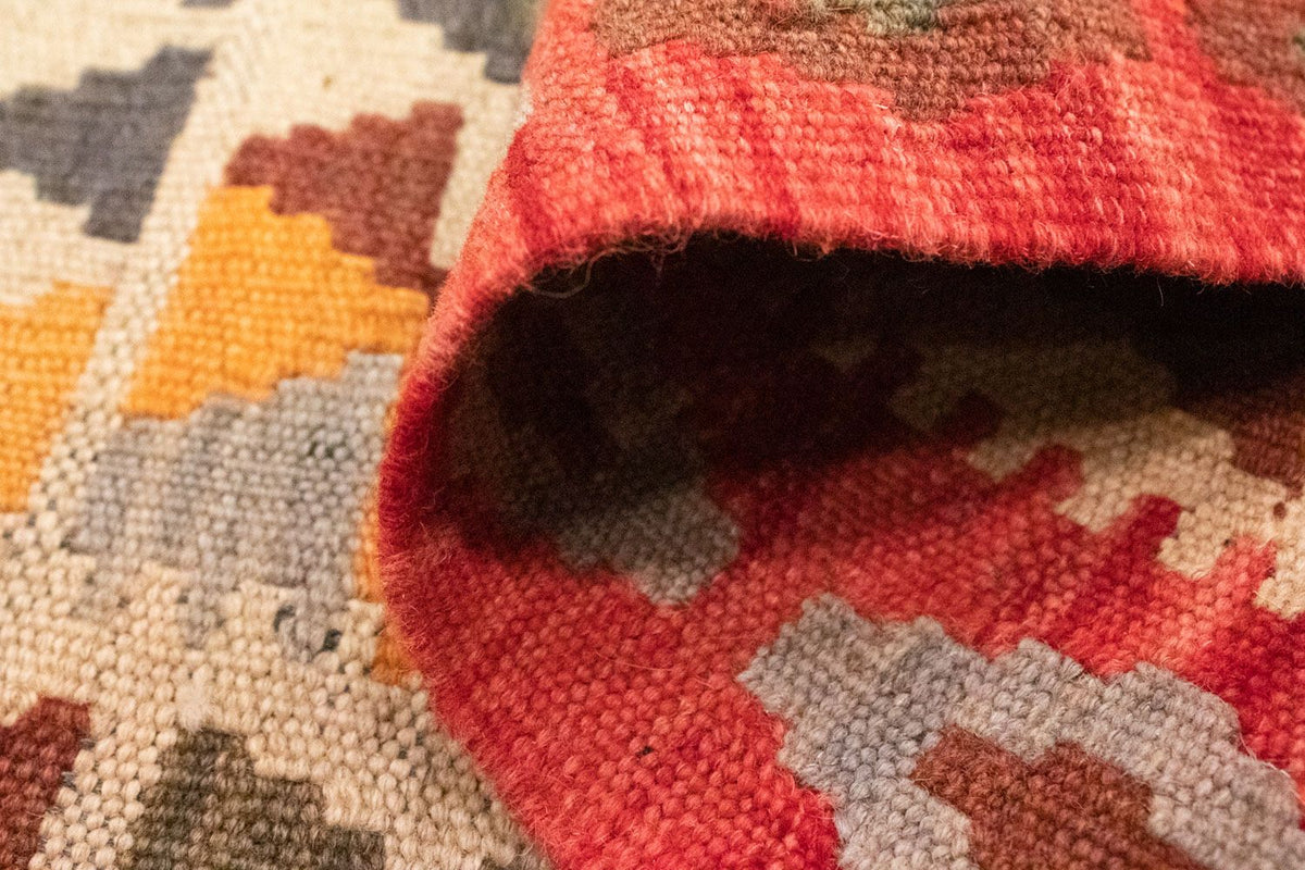 Kelim Rug - Oriental - 120 x 77 cm - orange