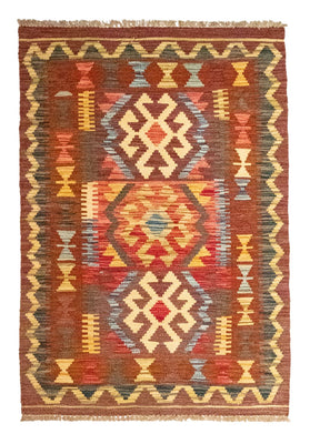 Kelim Rug - Oriental - 119 x 82 cm - brown