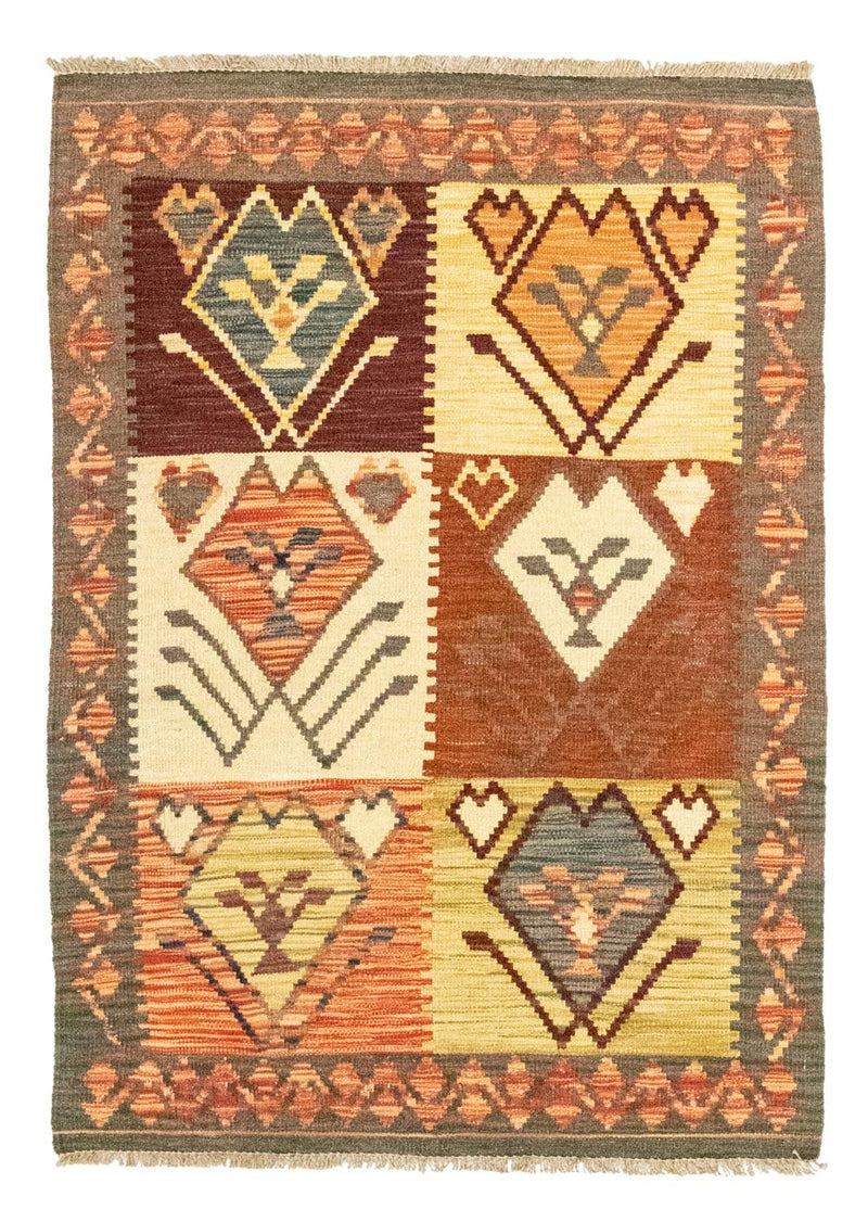 Kelim Rug - Oriental - 123 x 83 cm - orange